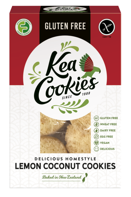 250g pack of Lemon Coconut Cookies