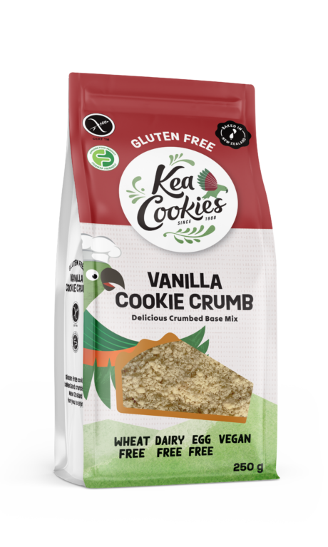 6 Packs of 250g Kea Cookies Vanilla Cookie Crumb